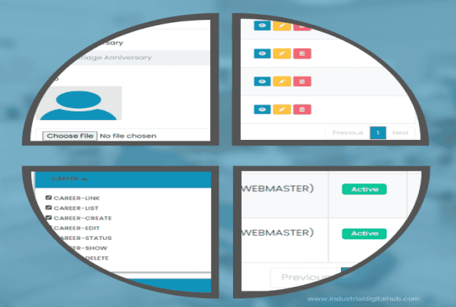 Industrial Digital Hub – Manage Leaves, Recruitment & Resumes
