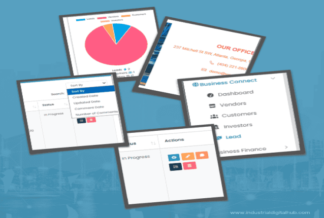 Industrial Digital Hub – Business Connect for Lead & Relationship Management