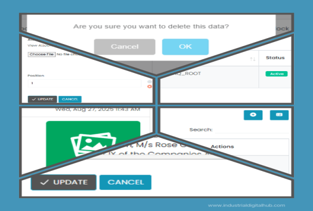 Industrial Digital Hub – CMS to Manage Website Content Easily