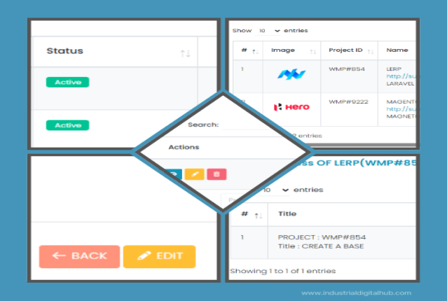 Industrial Digital Hub – Track Tasks and Collaborate Efficiently