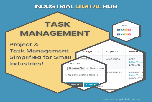 Industrial Digital Hub: Task Management